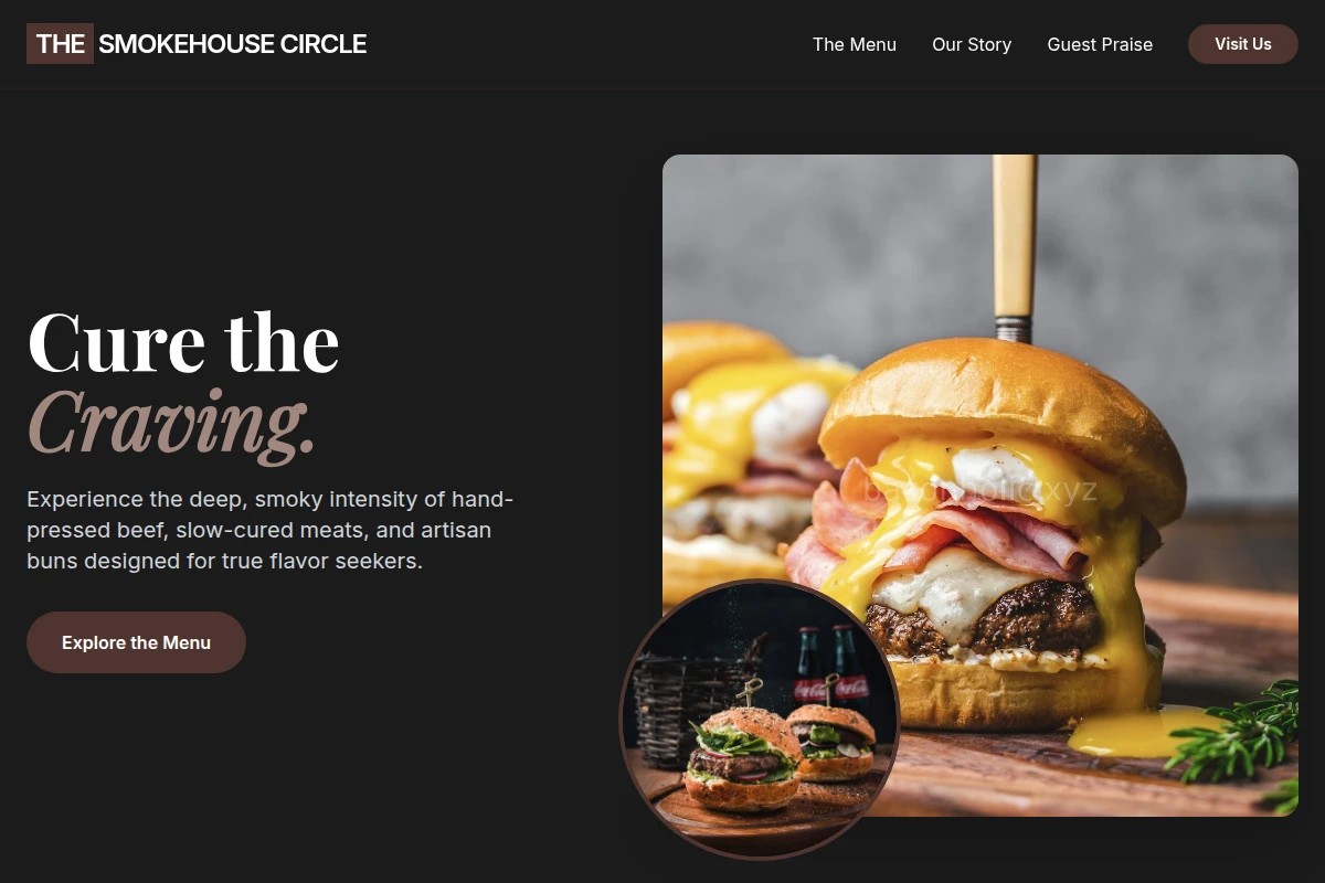 Cured Burger